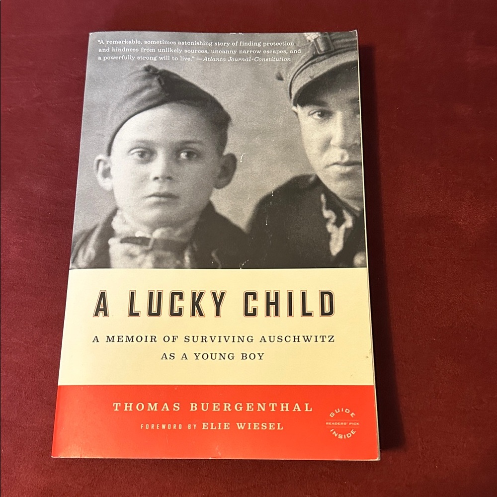 A Lucky Child Paperback Book by Thomas Buergenthal